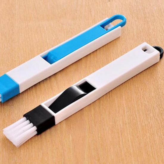 Reinigungsbürste, Mehrzweck-Tiefenreinigungs-Mini-Tastatur-Fensterreiniger mit Kehrschaufel für den täglichen Gebrauch