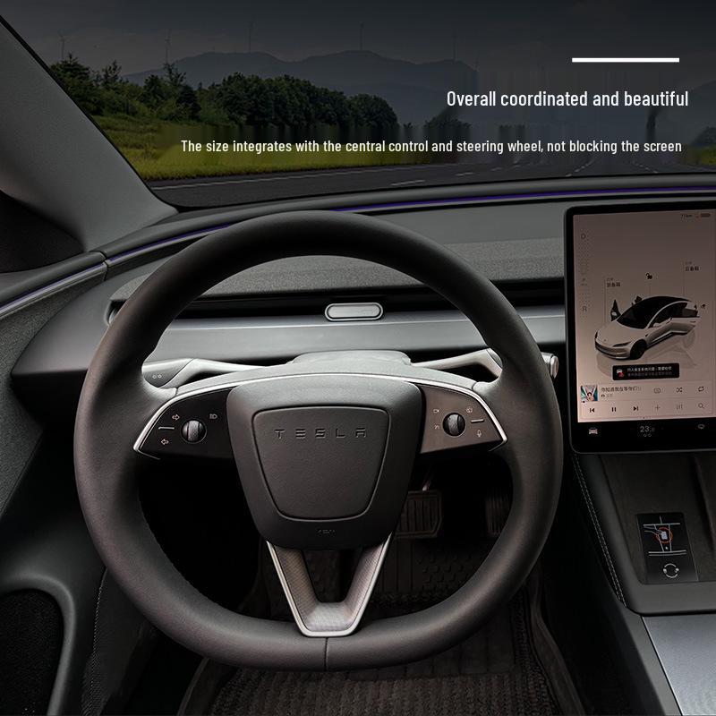 Tesla Model 3 Steering and Shift Control for Center Console – Contact Customer Service for Model X Steering Wheel