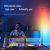 360° Voice-Control RGB Rhythm Floor Lamp - Dynamic Desktop Atmosphere Light with Full Illumination
