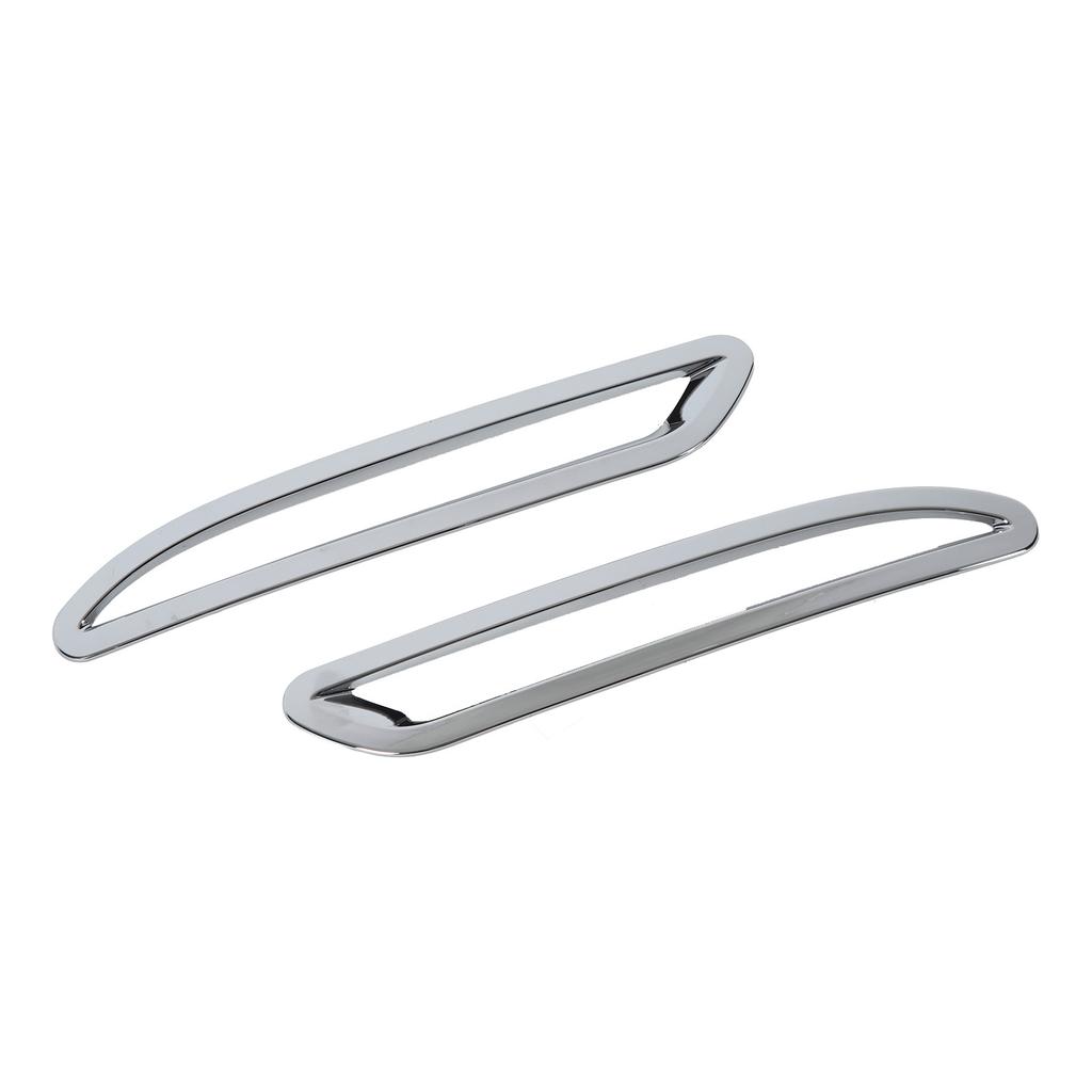 2PCS Rear Fog Light Trim Cover Left Right Decorative Frame Replacement for Benz A‑Class W177 V177 Sedan 2018 and Up