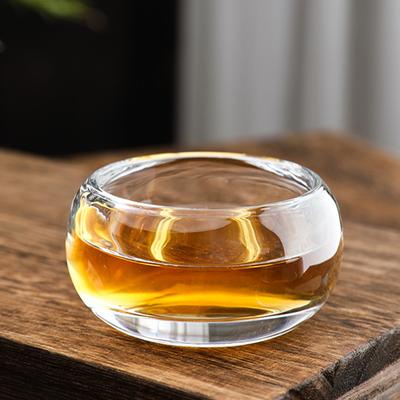 80 ml Teetasse, Kristallglas, reines Naturglas, verdickte Weintasse, transparente Meistertasse, Geschenke für Freunde, Tassen, Gläser