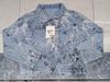 2025 Spring/Autumn Loose Lace Floral Embroidered Denim Jacket