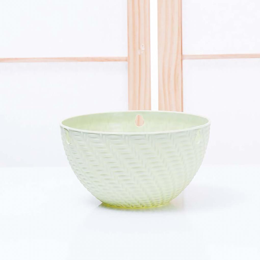 Korb Hängender Pflanzer mit Drainageloch Outdoor-Anlage Container Garten Blumentopf