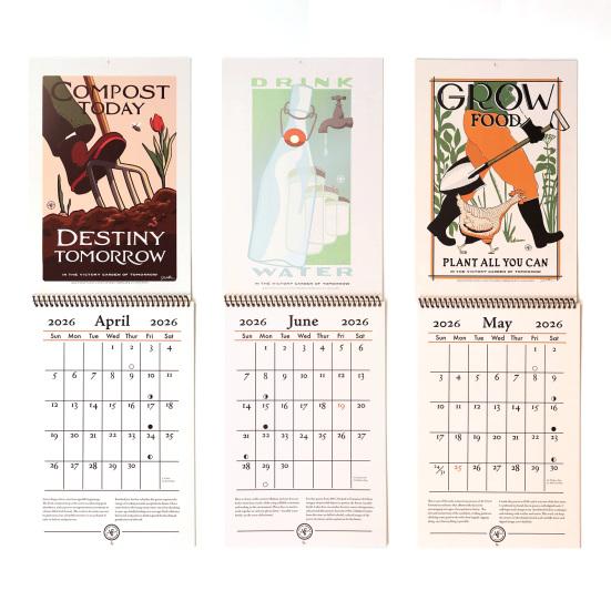 2026 Wall Calendar Jan 2026 - Dec 2026 12 Monthly Planner Spiral-Bound Wall Hanging Calendar for Home Office Kitchen Decor
