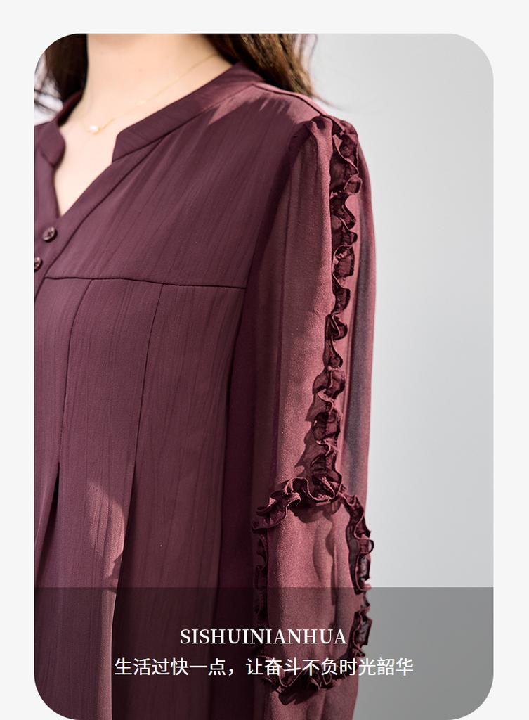 Fashion suit women's spring new style, high-end and elegant, slim and wide leg pants two-piece set