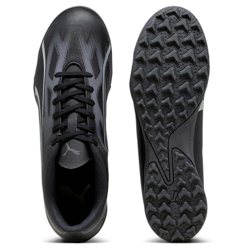 Puma Ultra Play Comfortable Lightweight TT (Rubber Studs) Artificial Turf Soccer Shoes Men Soccer Shoes Black White 107528-02