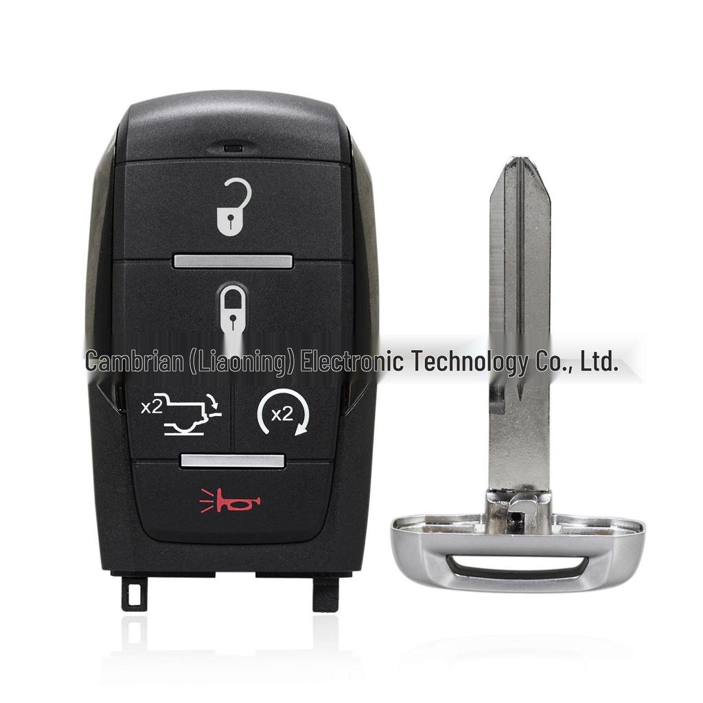 5-Button Smart Remote Key for Dodge OHT-4882056