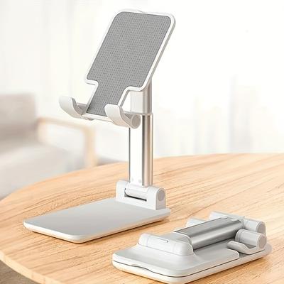 Universal Adjustable Desktop Stand, ABS Material Phone and Tablet Holder, Bedstand & Desk Mounts for Smartphones and Tablets