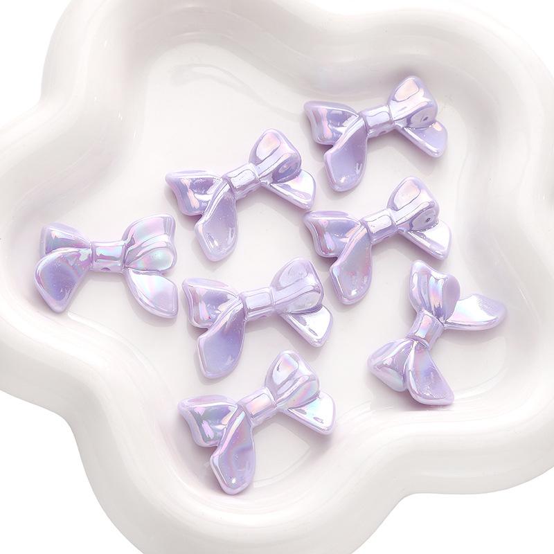 Acrylic AB Color Star Love Bow Bead Diy Handmade Beaded Bracelet Mobile Phone Chain Material