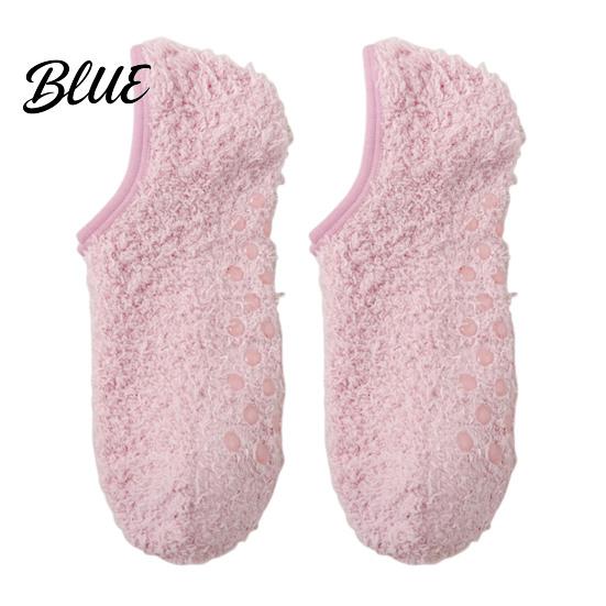 Indoor Socks 1 Flannel Winter High-Elastic Cuffs Sweat-Absorbent Non-Slip Pair Floor Sweat-absorbent House Warm Ankle
