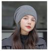2024 Autumn Winter Fashion Knitted Hat Solid Color Warm Beanies For Men Women Hip Hop Pullover Caps Casual Women's Hats