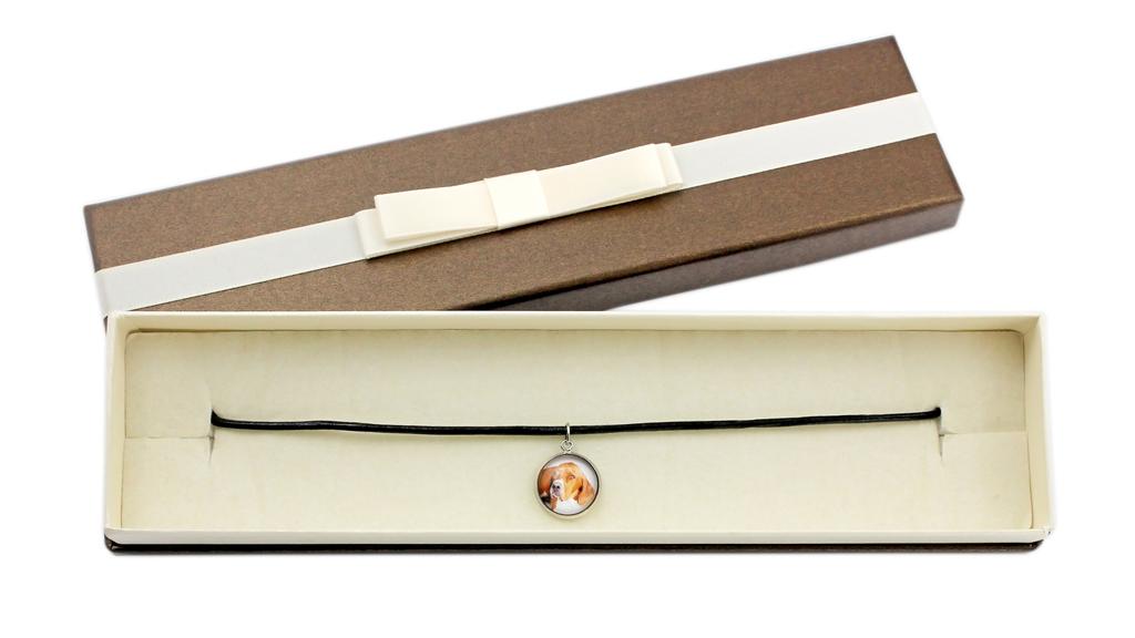 English Pointer I – Necklace in a box, elegant decoration | Art-Dog