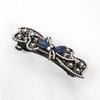 Women's Daily Ribbon Gem Hairpin (Blue) Cubic Hairpin