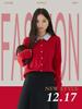 Miu-Style High-Waisted Pleated A-Line Mid-Length Wool Blend Skirt - Women's Versatile Solid Color Slimming Design