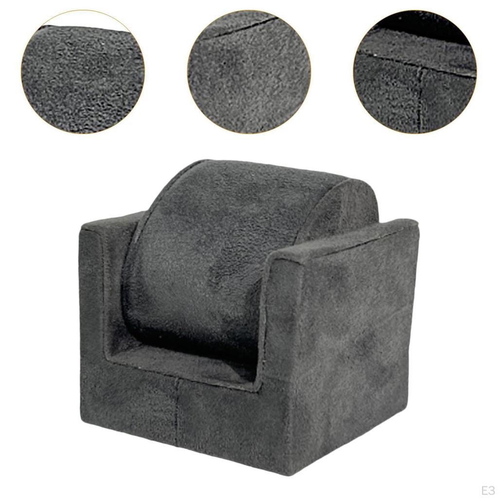 Display Stand for Watch, Velvet Holder Jewelry, Organizer Timepiece