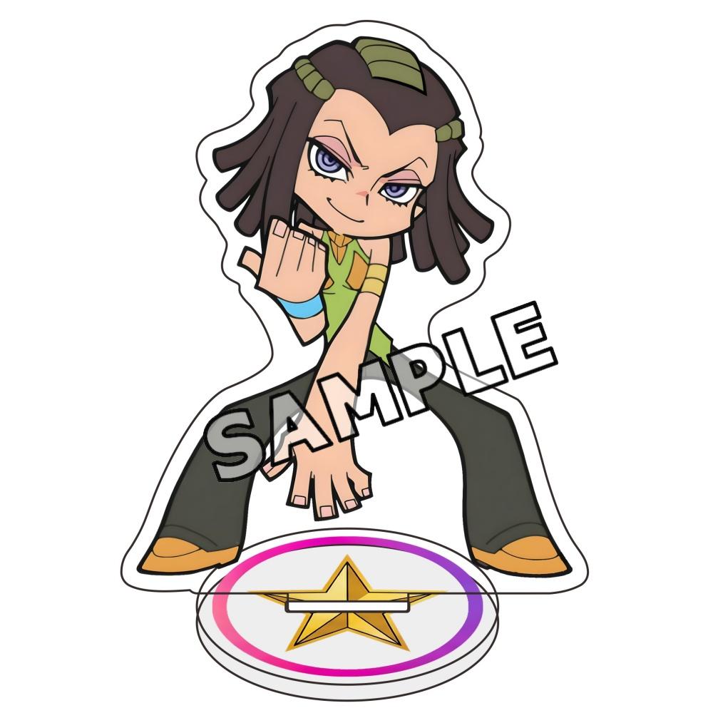 Anime JoJo's Bizarre Adventure Giorno Bruno Dio Acrylic Stand 10cm Figure key Cosplay Props Desktop Decor Birthday Gift