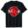 Lustige Türkische Flagge Türkei Stolz Grafik T-Shirts Unisex Damen Baumwolle Humor Streetwear T-Shirt Kurzarm Unisex Lockere Kleidung