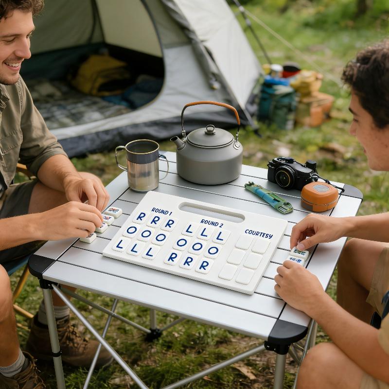 

Single Practice Board Compatible With Charleston - Portable Practice Board With 24 Slots - For Lovers белый