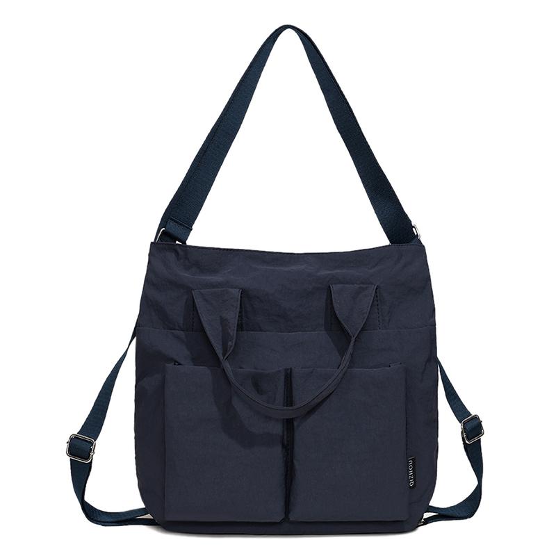 Borsa a Mano da Donna Borsa Tote in Nylon Grande Capacità Borsa a Spalla da Pendolare