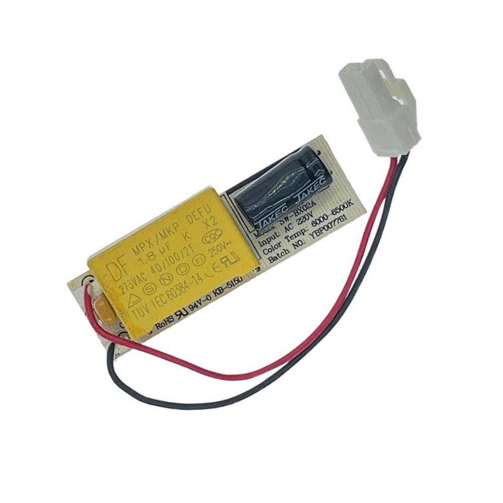 41041487 Zespół świateł LED do lodówki Hoover & Candy z zamrażarką PCB Płytka drukowana SW-BX02A