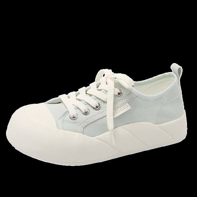 

Thin canvas shoes women s summer breathable little white shoes women s 2025 summer new platform bread shoes with skirt board shoes 40