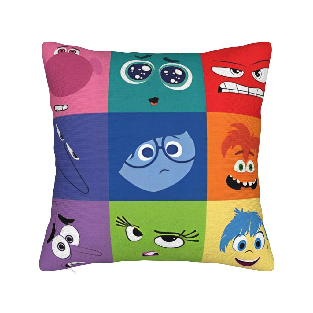 Explosion of Emotions Premium Scoop Square Pillow Cases Insides Outs Cushion Covers Fashion Decorative Pillowcover for Home