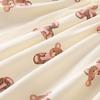 Girls' Bear Long-Sleeved Princess Dress Spring and Autum Kidsren's Clothing European and American Style Baby Girl's Fashionable Dress Kidsren's Skirt