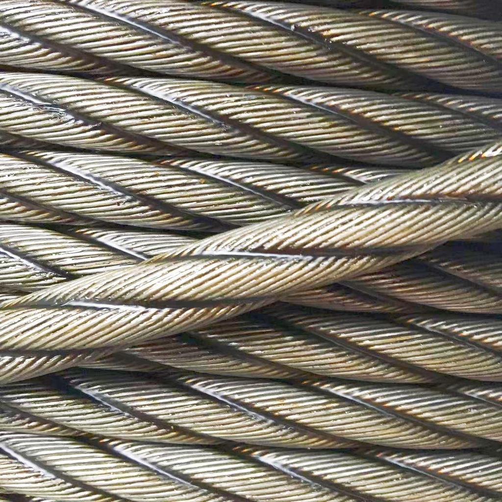 Crane Special Anti-Rotation Steel Wire Rope: 4-Strand, Suitable for 8 to 25 Ton Cranes, Compatible with XCMG, SANY, and Zoomlion