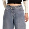 ONLY Women's Loose Straight-Leg Denim Jeans