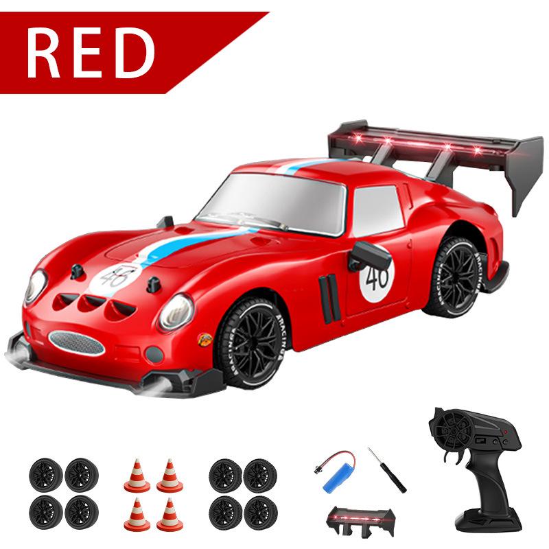 High-Speed 4WD RC Drift Car with Lights - Remote Control Racing Model