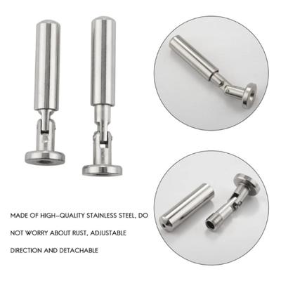 304 Stainless Steel Clothes Drying Rope Balcony Mount Non-Perforating Design Stainless Steel Wire Curtain Wire Set