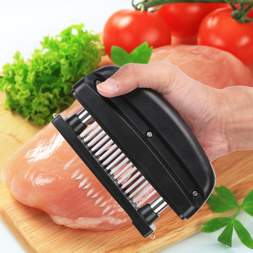 48 Blades Needle Cooking Tools Stainless Steel For Beef Steak Kitchen Tools Meat Tenderizer Tender Meat Hammer