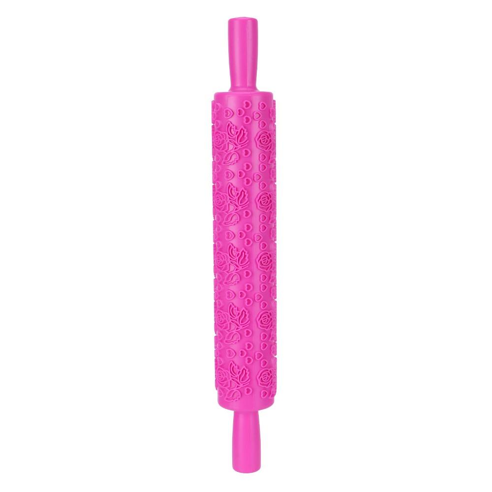 Heart, Butterfly Honeycomb Fondant Rolling Pin PP Cake Rolling Pin  Cookies Biscuits Pastry
