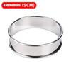 8/9/10CM English Muffin Rings Crumpet Rings Double Rolled Tart Ring Round Stainless Steel Muffin Tart Rings Mold Baking Tools