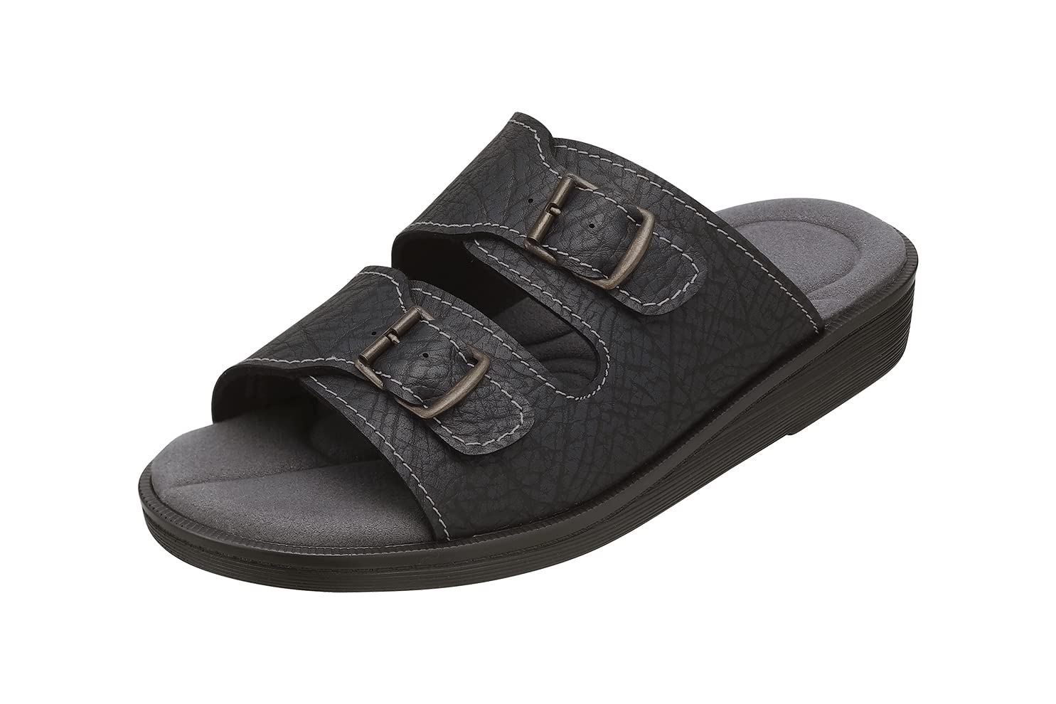 

Pansy Excel 9030 Comfort Made in Size Black Sandals, Men s, Renewed, Japan, M, чёрный