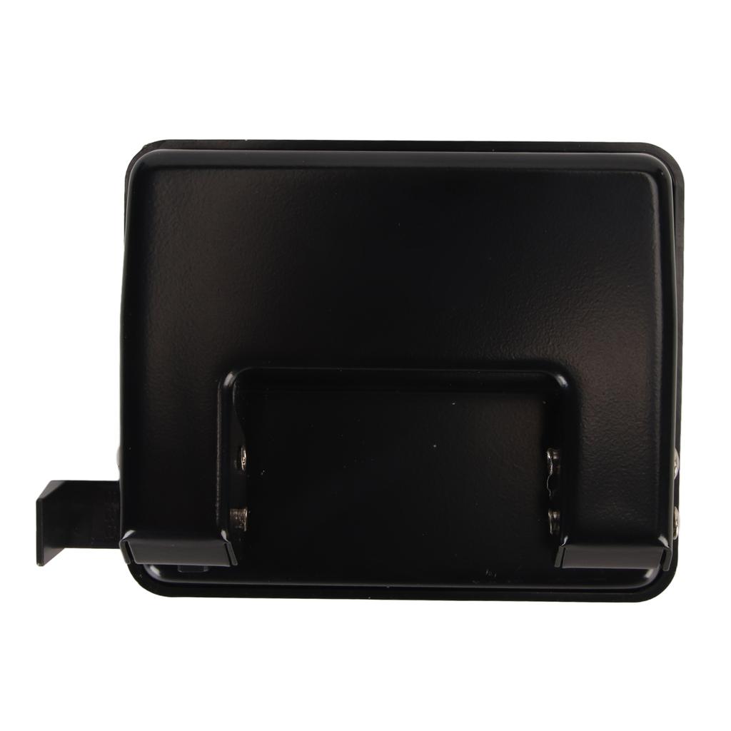 2 Hole Punch Handheld Antislip Effort Saving Heavy Duty Black Daily Paper Puncher for Classroom Offi