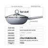SANHO 30cm Titanium Alloy Non-Stick Wok