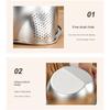 Reusable Vegetable Slicer Grater Rust-proof Strainer Bowl Set  Cooking Preparation