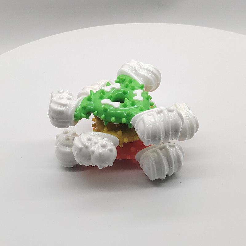 Nylon Chew Triangle Bone: Bite-Resistant, Teeth-Cleaning Dog Toy for Interactive Chewing & Boredom Relief