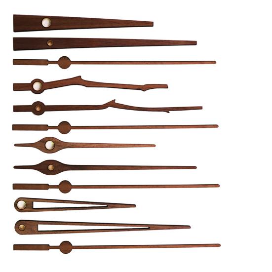 1 Set Clock Accessories Mute Repair Parts Decorative Quartz Clock Mechanism Movement Pointer Long Shaft DIY Kit for Home