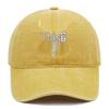 Unisex Fun Embroidered Deer Head Cap - Adjustable, Washable, Non-Deforming Cotton Elk Baseball Hat