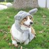 Plush Pet Hat for Ear and Head Protections Halloween Funny Ear Dog Hat for Small Dogs Cats Warm Winter Headgear Hat