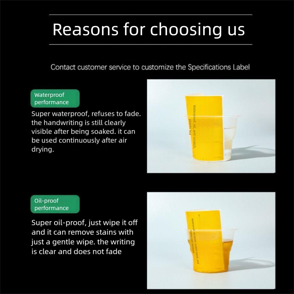 500/800PCS Multicolor Self-adhesive Label 40*30mm 40*60mm Label Sticker Thermal Paper Supermarket