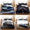 Sports Car Pattern Printing Bedding Set With Active Dyeing Fabric For Kids Bedroom Decor