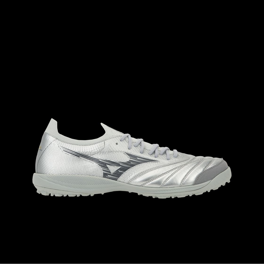 Mizuno Unisex Silver Morelia Neo Sala B Comfortable Versatile Tf (Rubber Studs) Kangaroo Leather Shock Absorbing Durable Soccer Shoes Soccer Shoes Q1gb251004