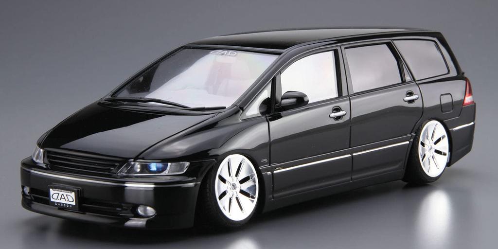 Aoshima Bunka Kyozai The Tuned Car Series 17 Honda RB1 Odyssey 2003 Plastic Model (AOSHIMA) 1/24 No. D.A.D