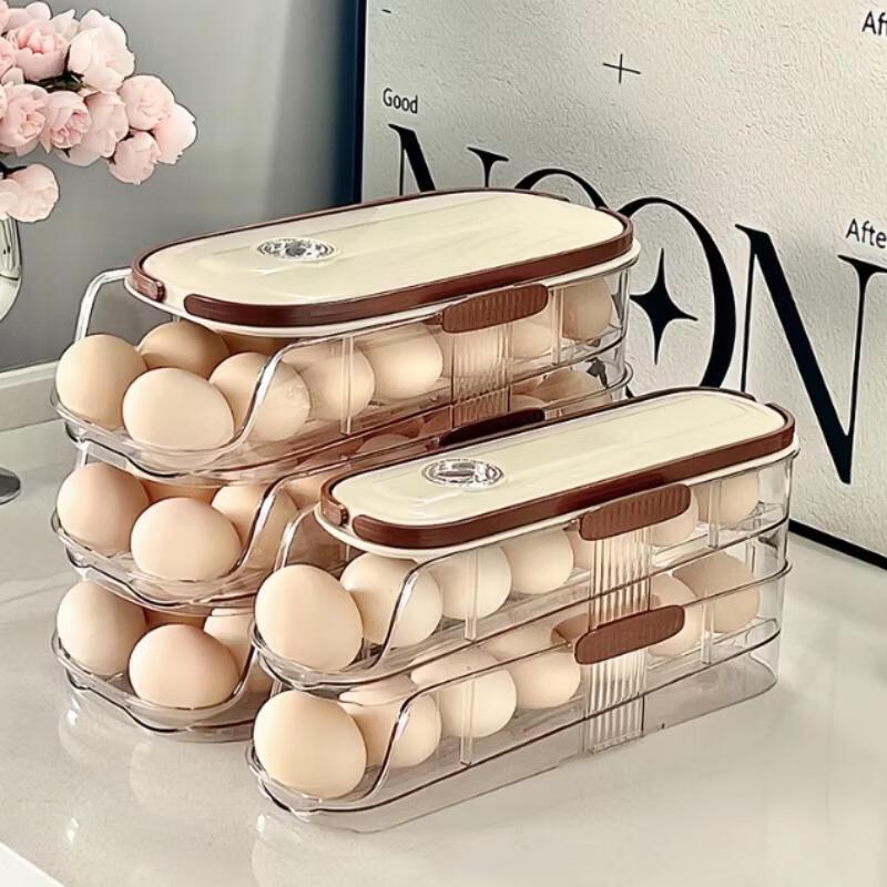 JingJingRS 2-Tier Sliding Egg Dispenser