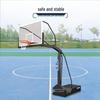 Jinling Mobile Single-Arm Basketball Hoop