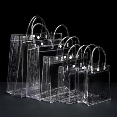 Sac à main Cadeau en PVC Transparent (Paquet de 5)
