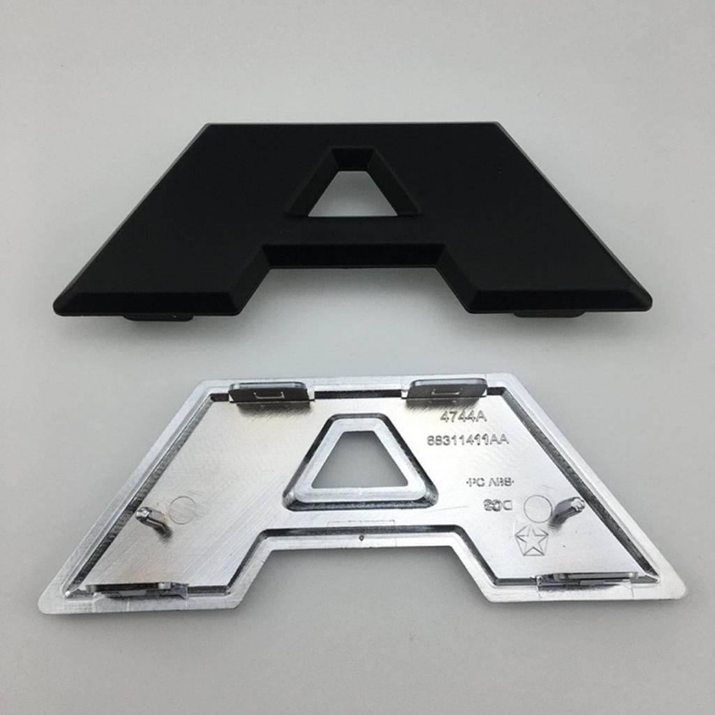 MOB2 For Dodge Ram 1500 Hood Emblem Nameplate Letter Badge Logo 2019-2023 Year Car Model Accessories